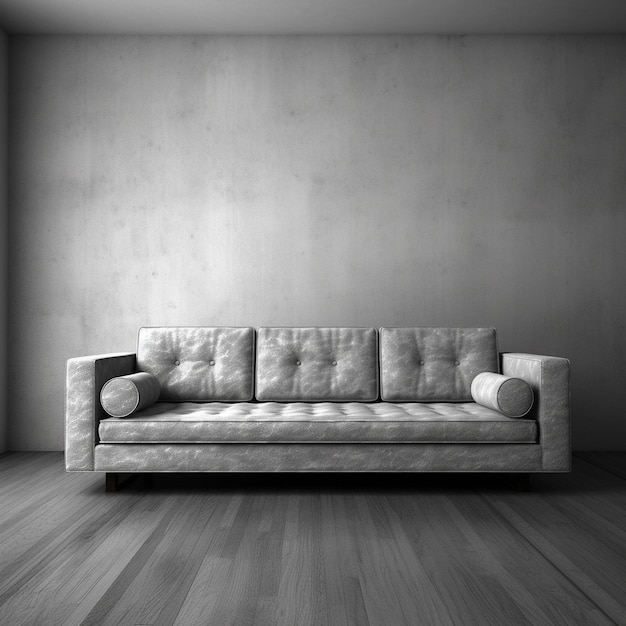 a couch that has the word " no " on it