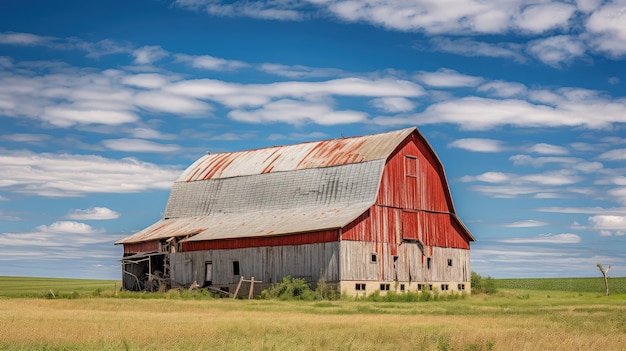 Photo country american barn