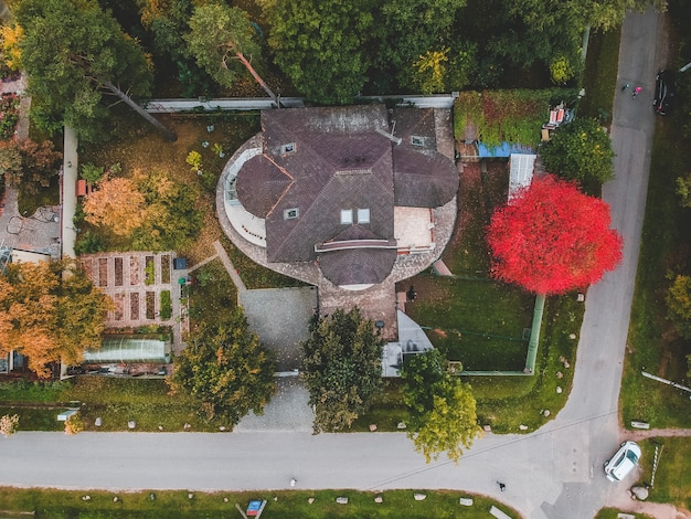 country estate in the woods, 