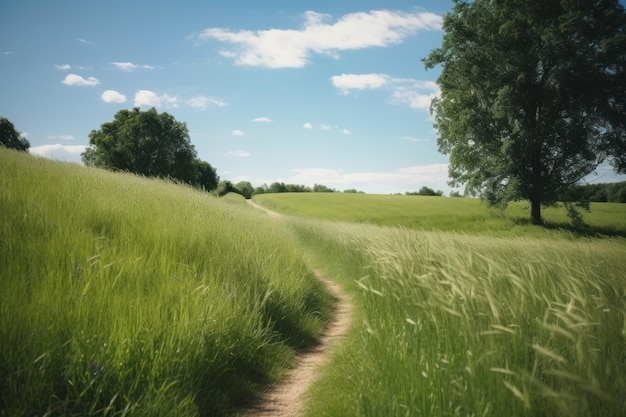 Country Fields Landscape