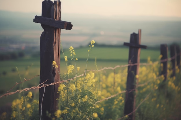 Country Fields Landscape