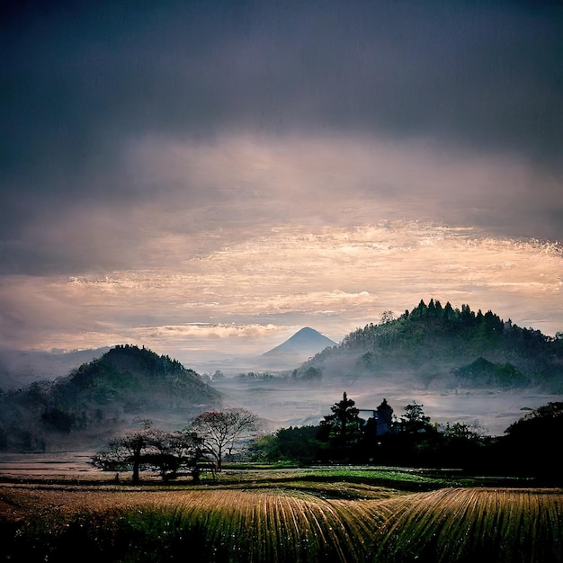 countryside, japan