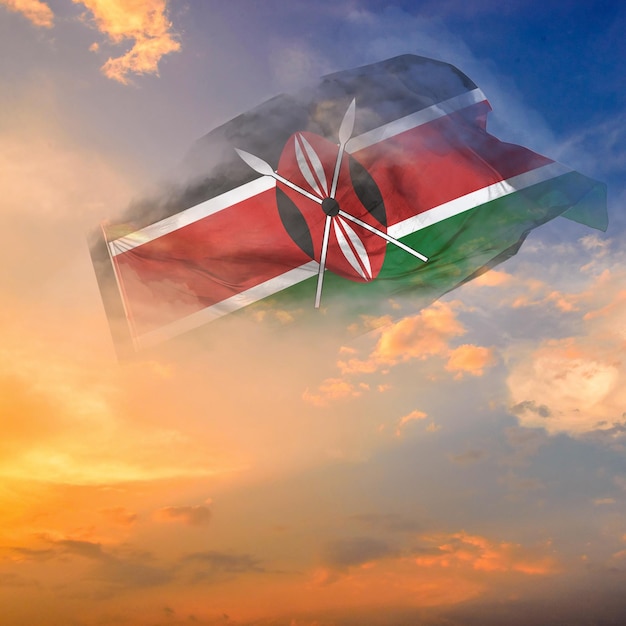 ケニア郡の旗 世界の国旗