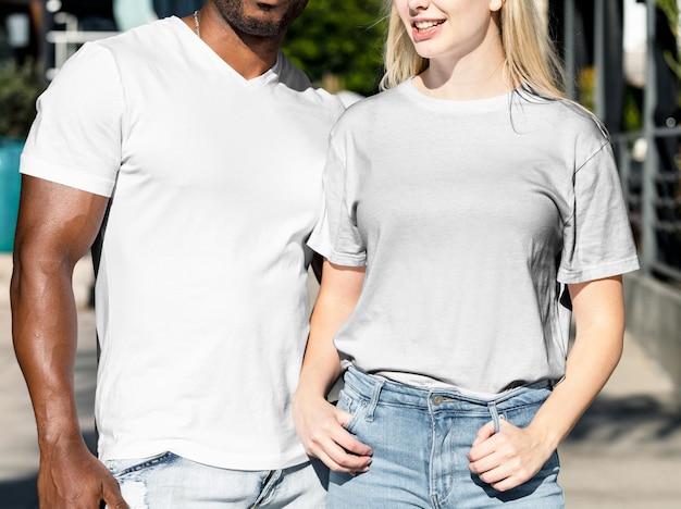couple apparel mockup png summer clothing in transparent design