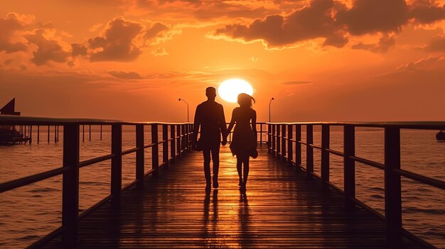 couple on a beach