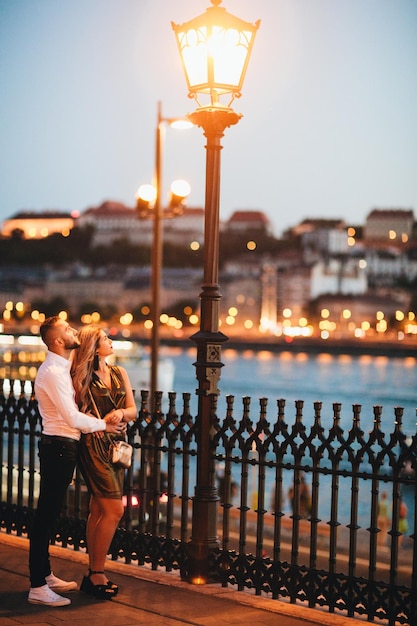 Couple in Budapest