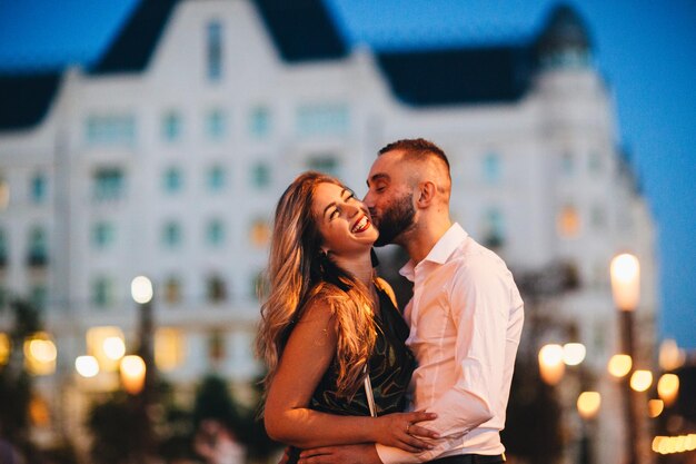 Couple in Budapest