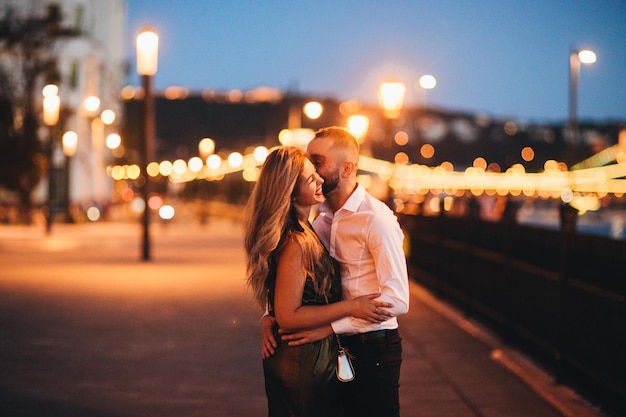 Couple in Budapest