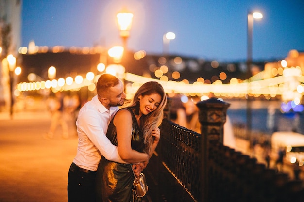 Couple in Budapest