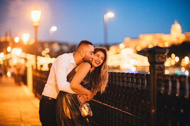 Couple in Budapest