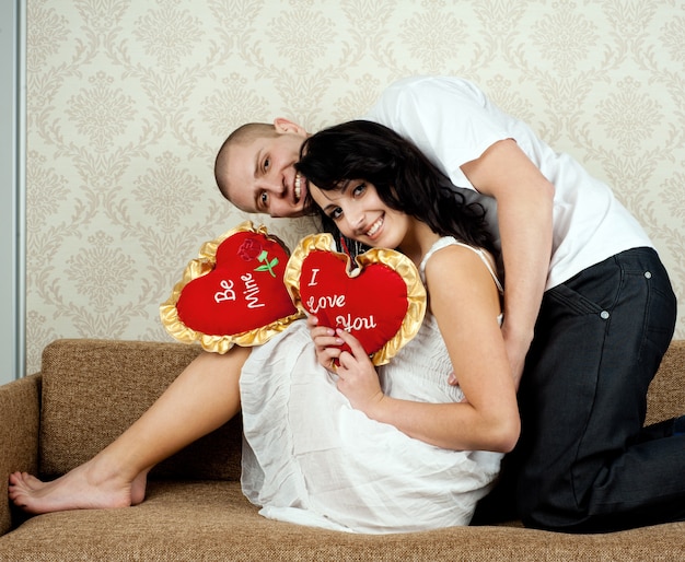 Couple on the couch