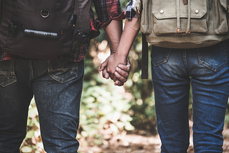 Photo couple in forest 