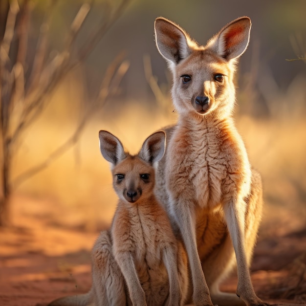 A couple of foxes