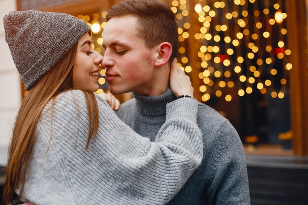 Couple near windows