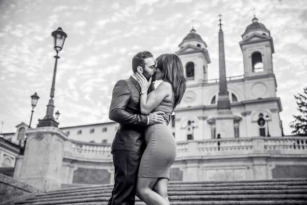 Couple in Rome