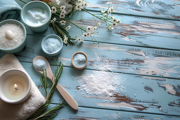 A couple of spoons sitting on top of a table