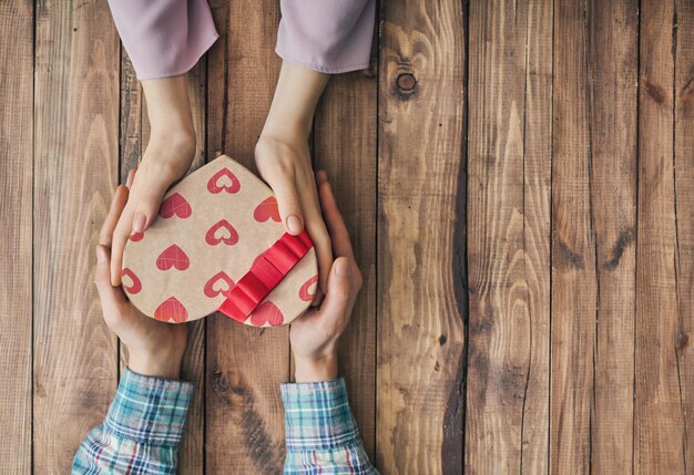 Couple on Valentines day