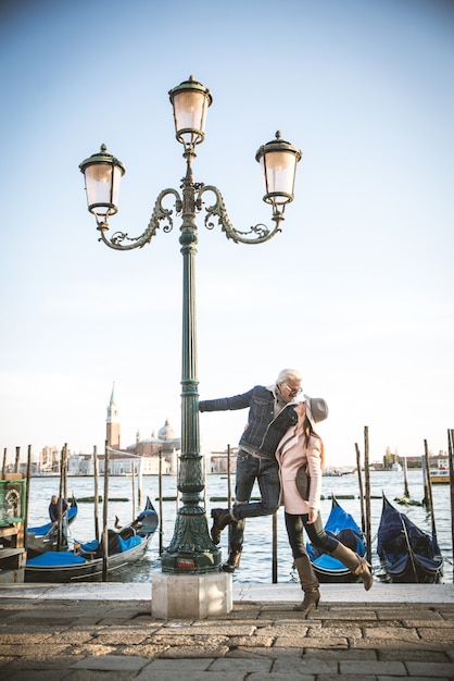 Couple in Venice