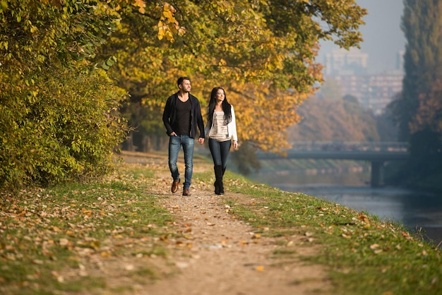 Couple Walking