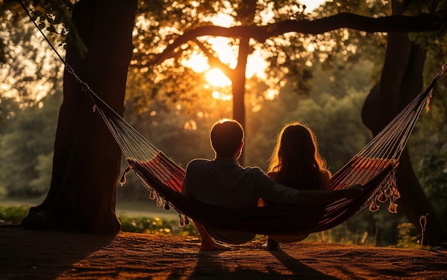 Couple39s Hammock Serenity