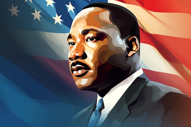 Premium AI Image Courage In Unity MLKs Impact Today Martin Luther King premium-ai-image-courage-in-unity-mlks-impact-today-martin-luther-king