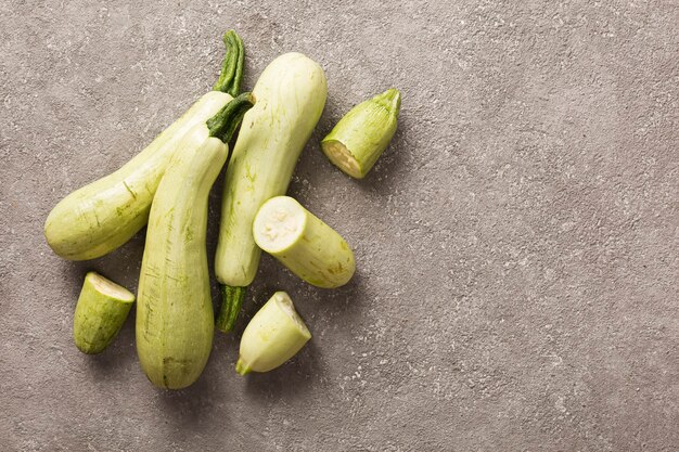 Courgette seizoensgebonden dieetgroente