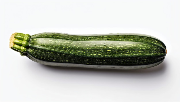 Courgette squash groente merg geïsoleerd op een witte achtergrond