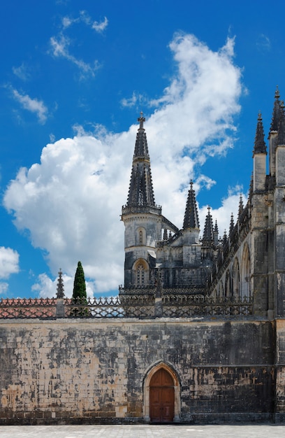 Courtyard of the medieval church