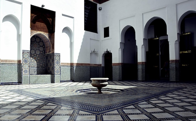 Courtyard of medina