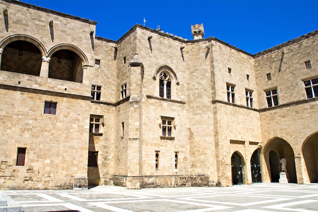 The courtyard of the Palace of Grand Master of the Order of St. John