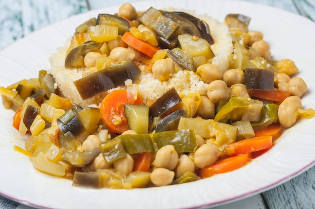 Cous cous with vegetables