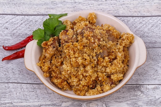 Couscous met vlees