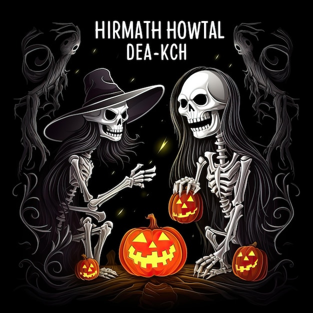 Cover for Halloween activity book for kids high quality ai generated image