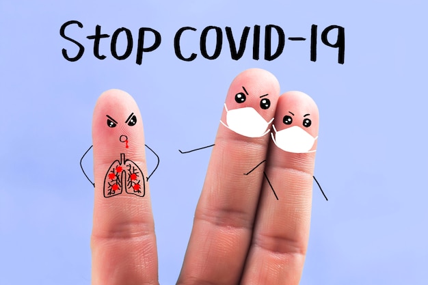 Covid-19-preventieontwerp, stop covid-19