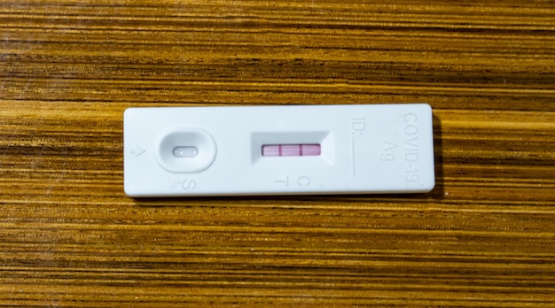 Covid positive selftest at home