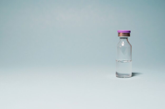 Covid Vaccination vial of coronavirus ncov