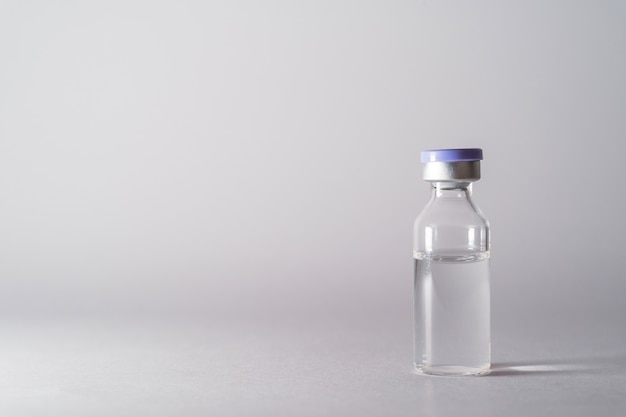 Covid Vaccination vial of coronavirus ncov