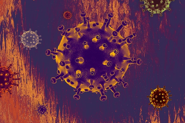 covid19 coronavirus prevention and quarantine concept awareness poster