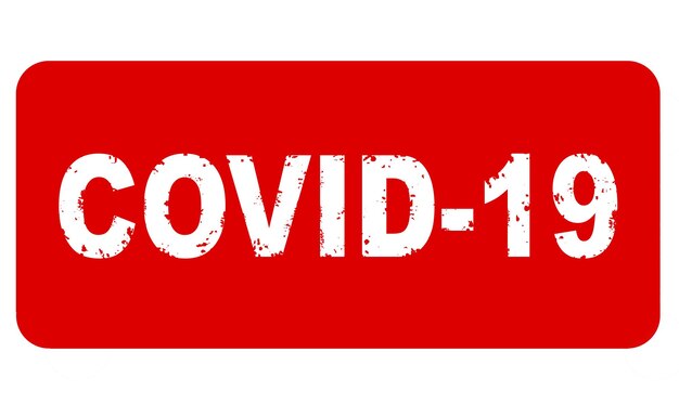 covid19 coronavirus stamp banner isolated on white background novel corona virus outbreak in china