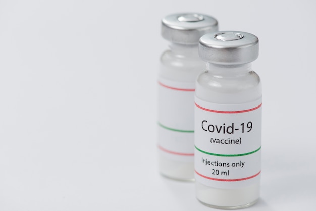 Photo covid19 vaccine vials