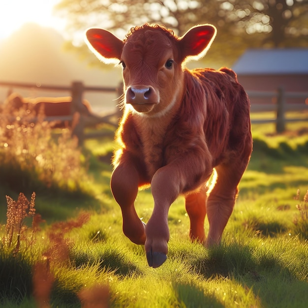Photo cow calf
