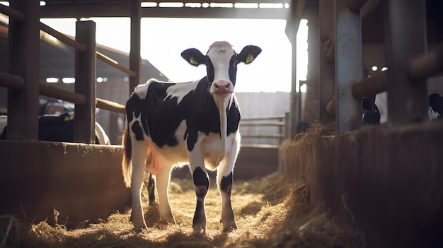 Cow in the farm