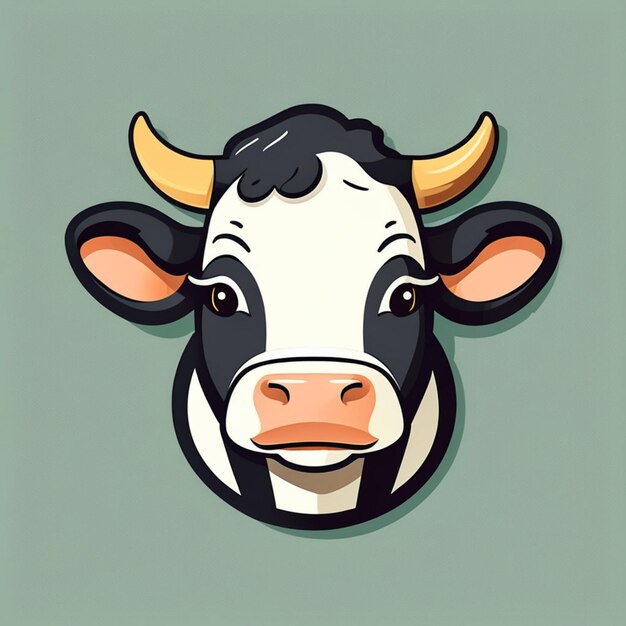 Photo cow icon