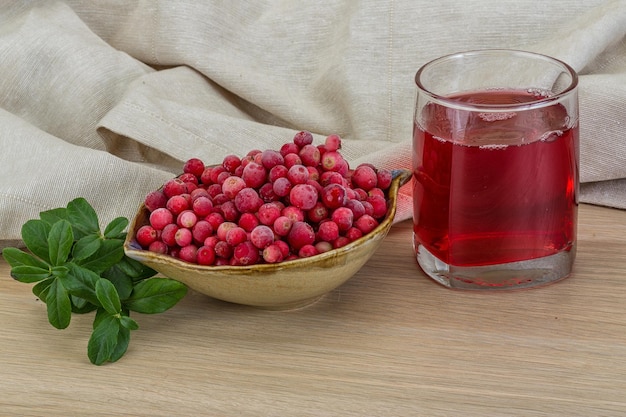 Cowberry juice