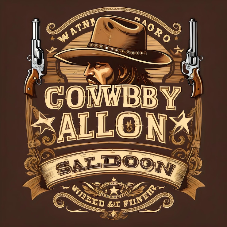 Photo a cowboy hat that says quot cowboy quot on it