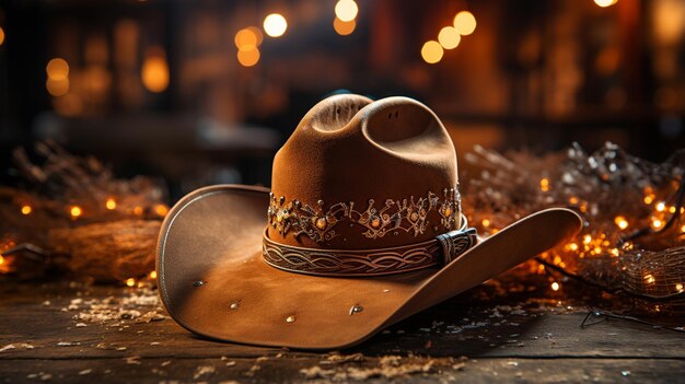 Foto cappello da cowboy