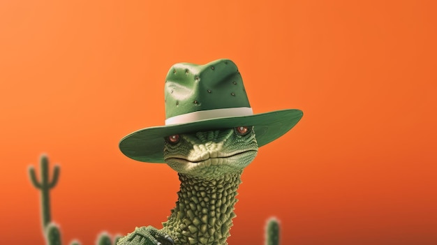 Cowboy lizard