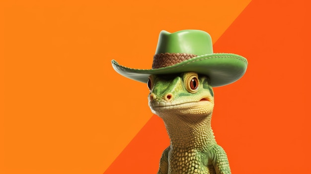 Cowboy lizard