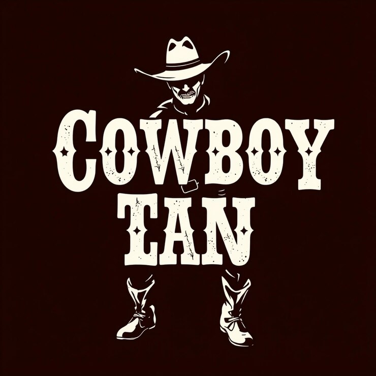 Photo cowboy text effect