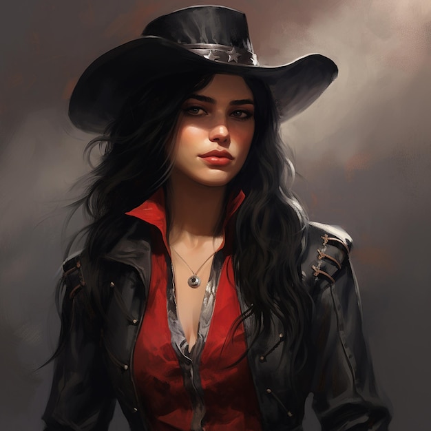 cowgirl illustrations